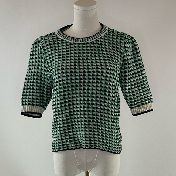 Maje Moxanne Tweed Top - Picture 10 of 11